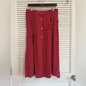 Vintage Itinerary skirt size L